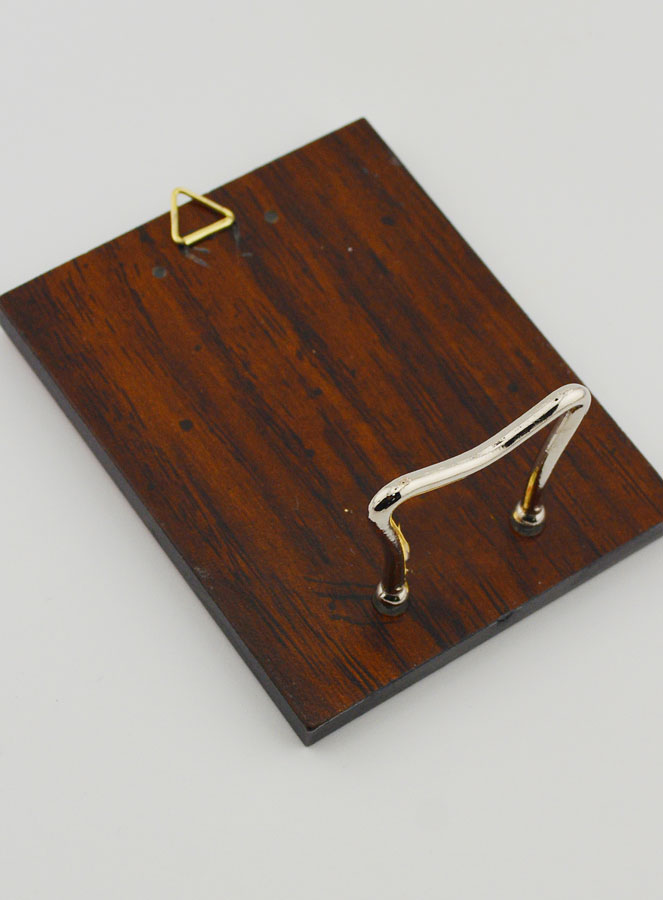 Icono Bizantino Cristo Misericordioso Pintado a Mano - 8 cm (pic 4)