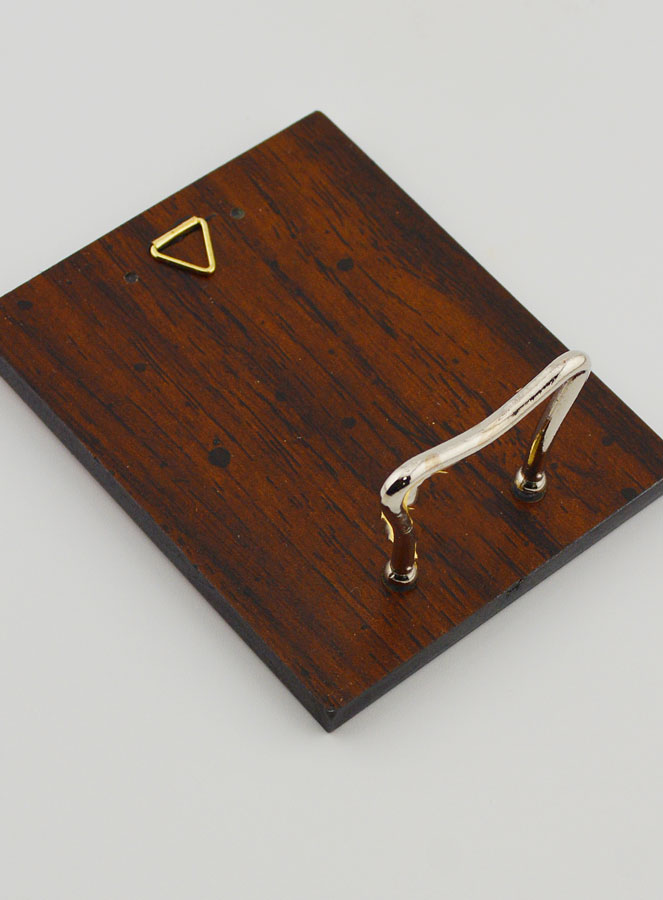 Icono Bizantino Cristo Pantocrator Pintado a Mano - 8cm (pic 4)