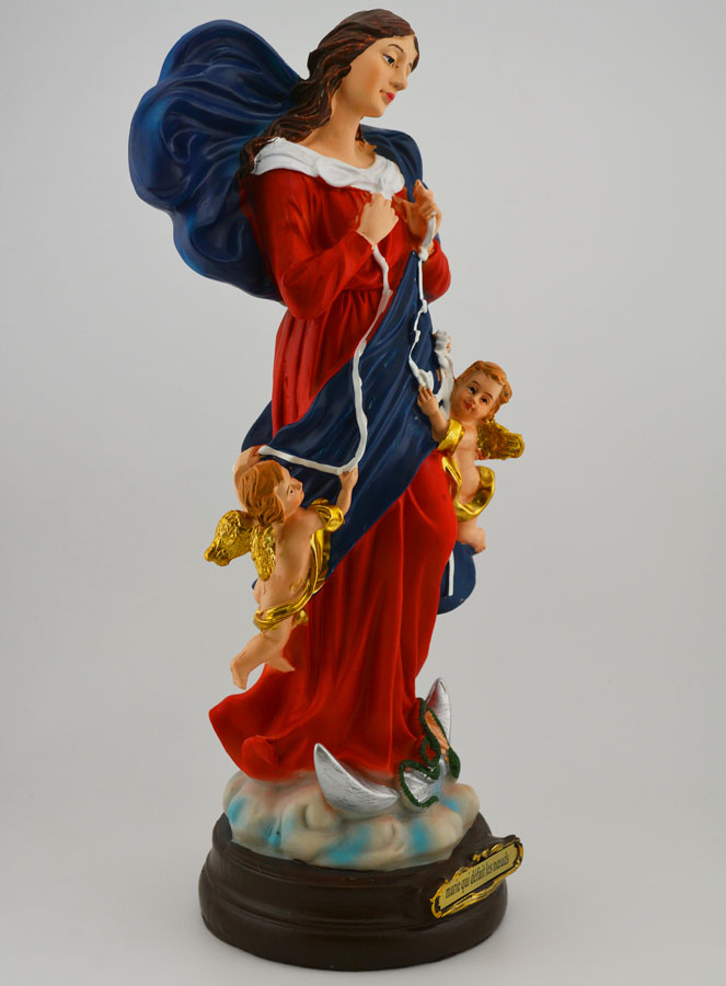 Estátua da Virgem Maria Desatadora dos Nós - 30 cm (pic 3)