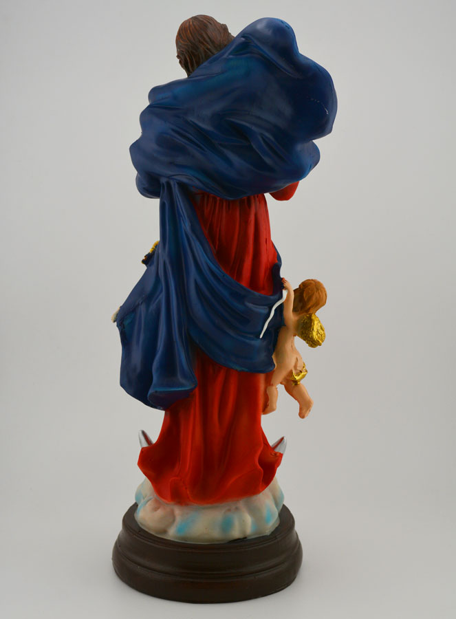 Estátua da Virgem Maria Desatadora dos Nós - 30 cm (pic 4)