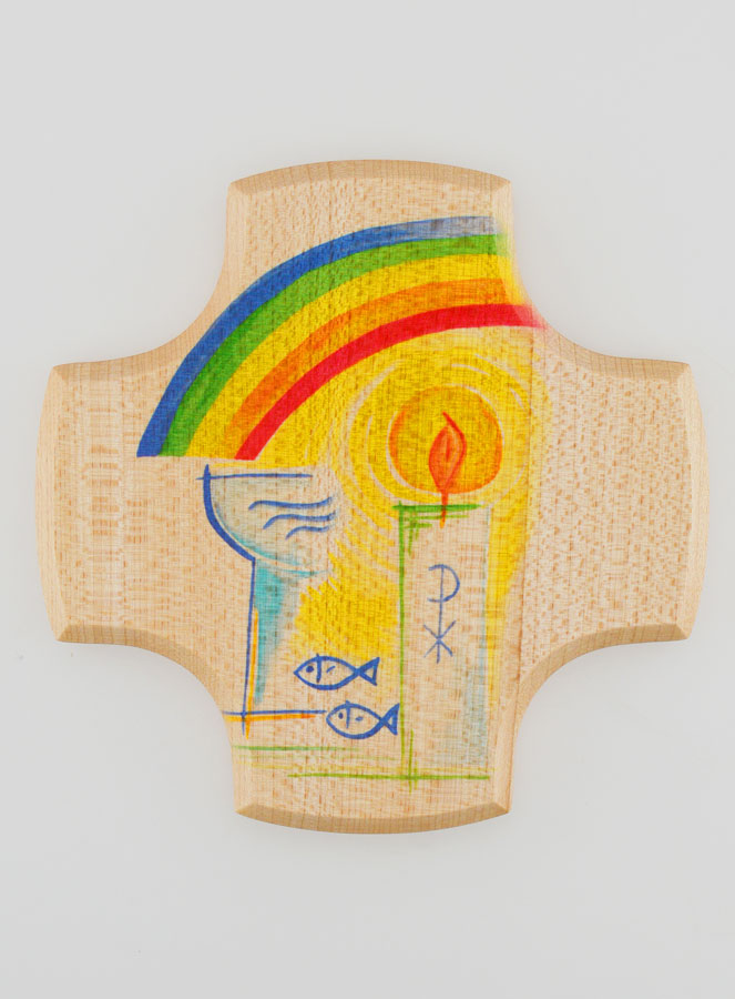 Cruz Infantil em Madeira de Ácer – Meu Batismo (pic 1)