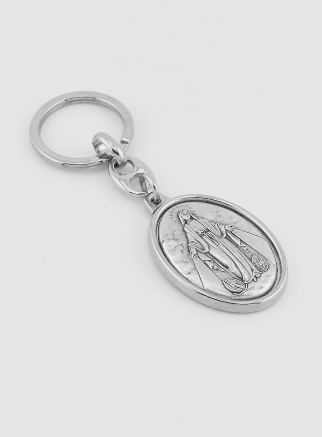 Porta?chaves Virgem Milagrosa - Medalha Milagrosa - 40 mm (pic 3)