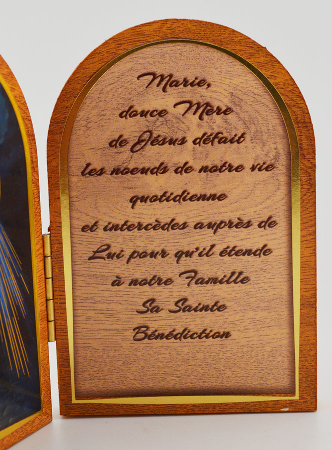 Ícone Díptico Cristo da Divina Misericórdia + Oração (pic 3)