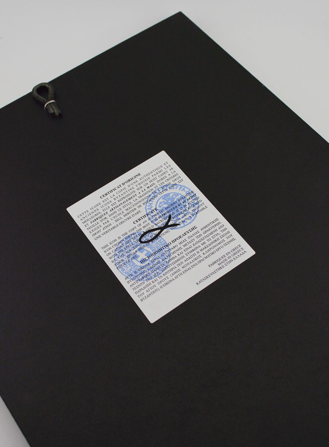 Ícone Bizantino São Pedro e São Paulo – 28 cm (pic 4)