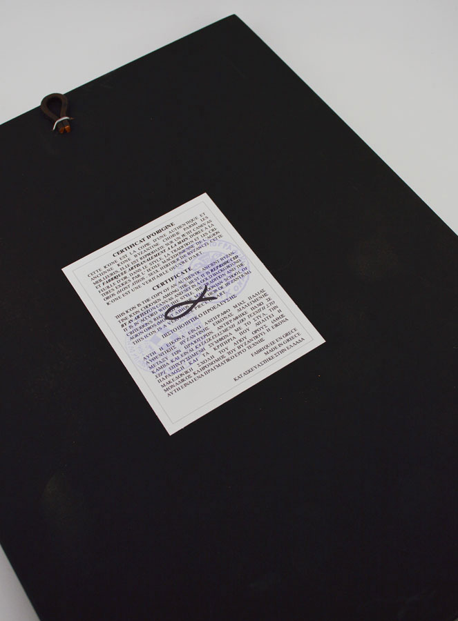 Icono Bizantino Santa Atenea - 30 cm (pic 4)