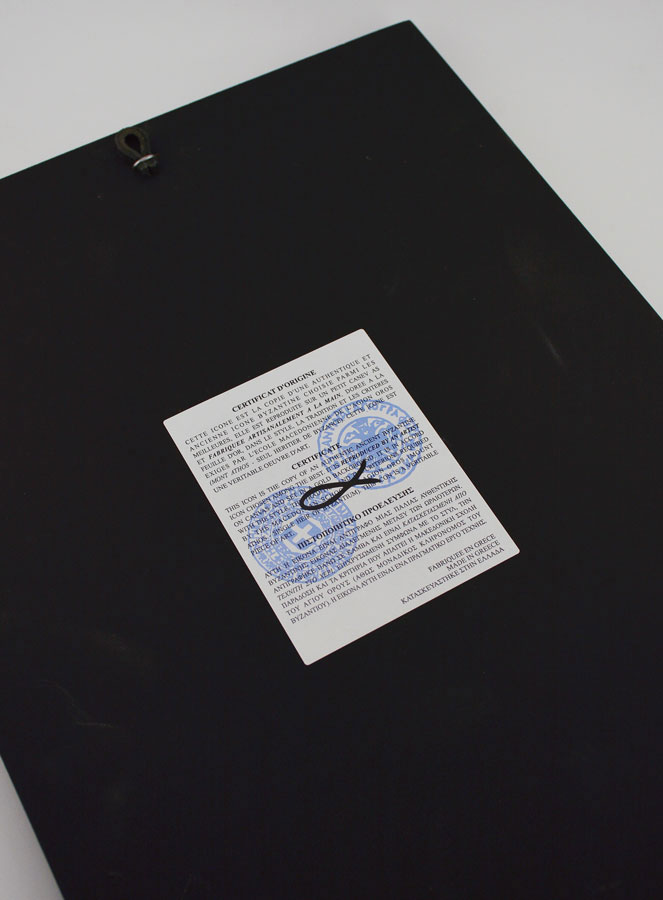 Ícone Bizantino São João o evangelista – 30 cm (pic 4)