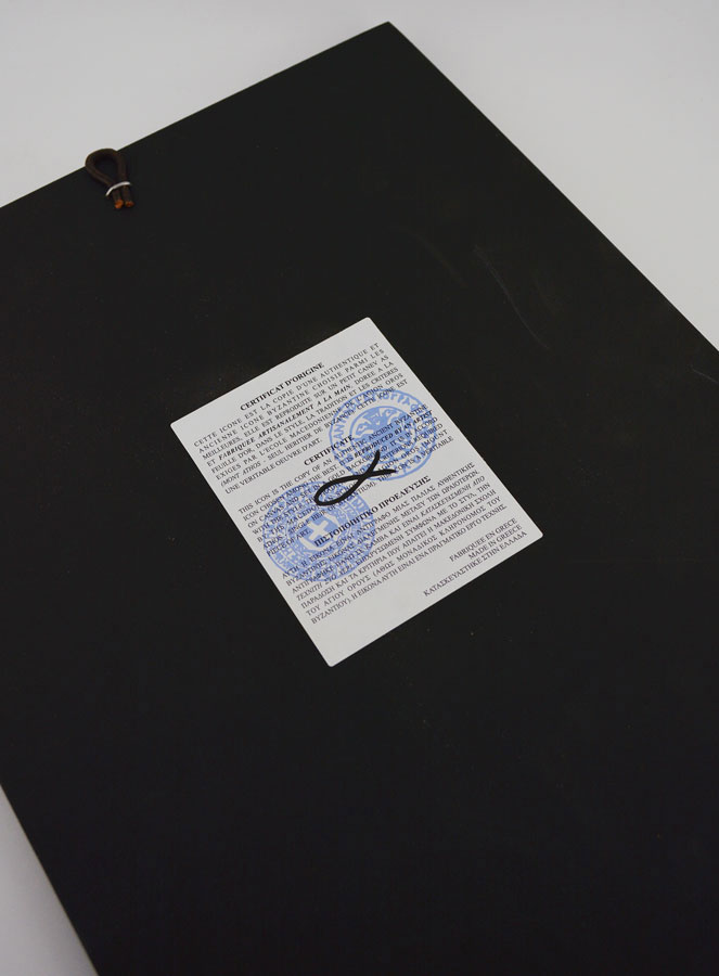 Ícone Bizantino São Lucas o evangelista – 30 cm (pic 4)