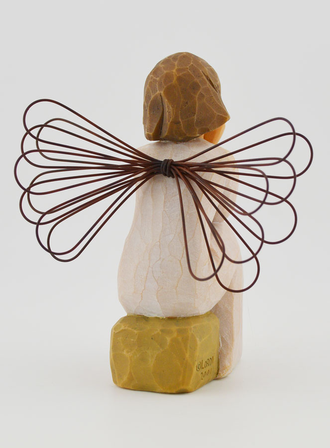 Ángel Willow Tree - Ángel de la Escucha (Angel of Caring) - 10 cm (pic 4)