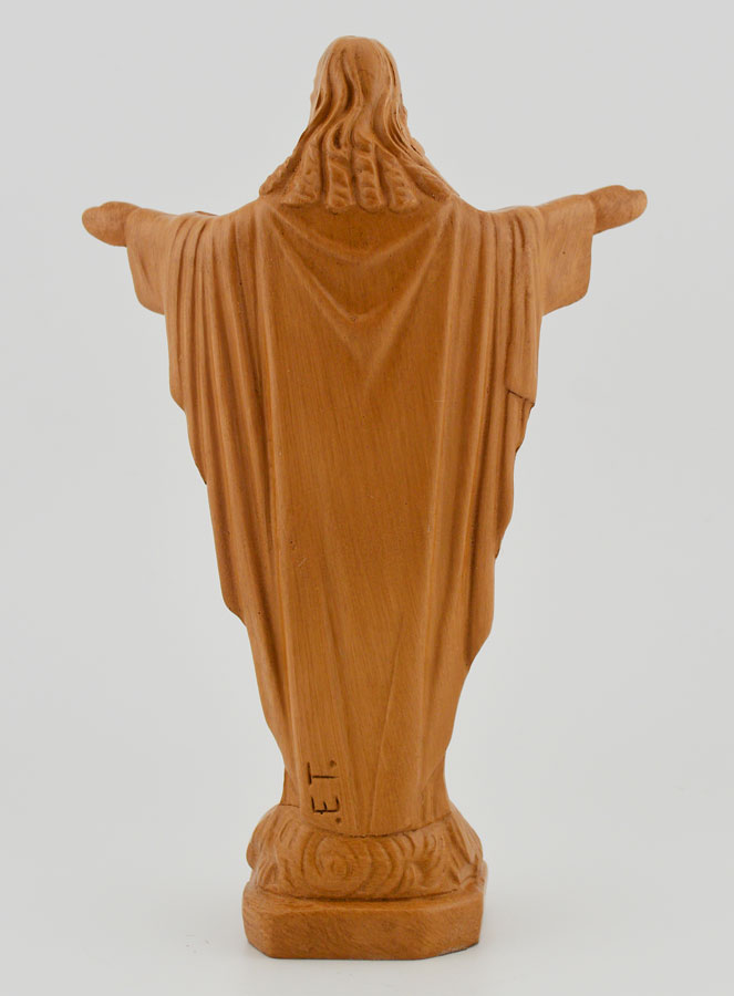 Estátua do Sagrado Coração de Montmartre – Tom de Madeira – 15 cm (pic 4)