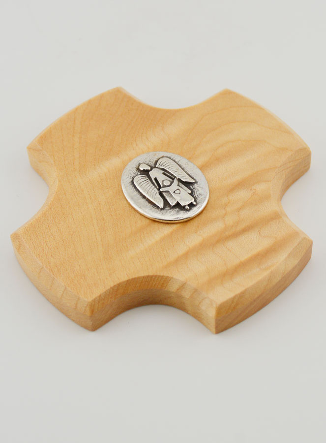 Cruz Infantil de Madera de Arce - Mi Ángel Protector (pic 3)