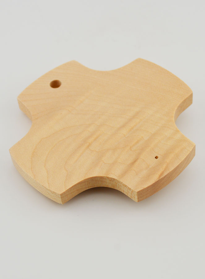 Cruz Infantil de Madera de Arce - Mi Ángel Protector (pic 4)