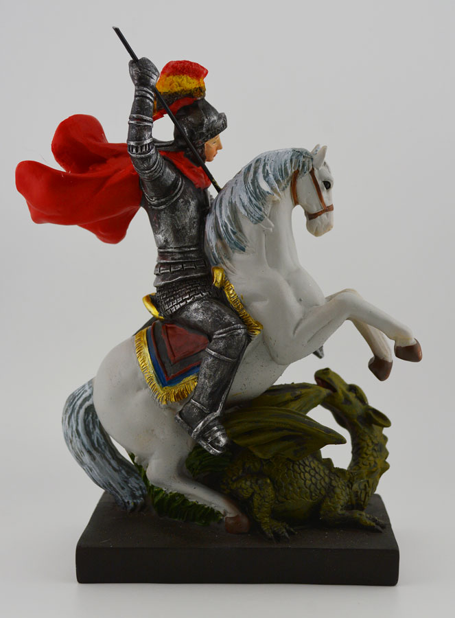 Estatuilla San Jorge - 20 cm (pic 4)