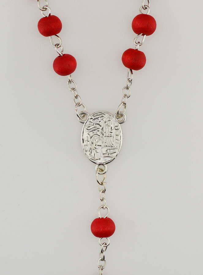 Rosario de Madera de Rosa de Lourdes (pic 4)