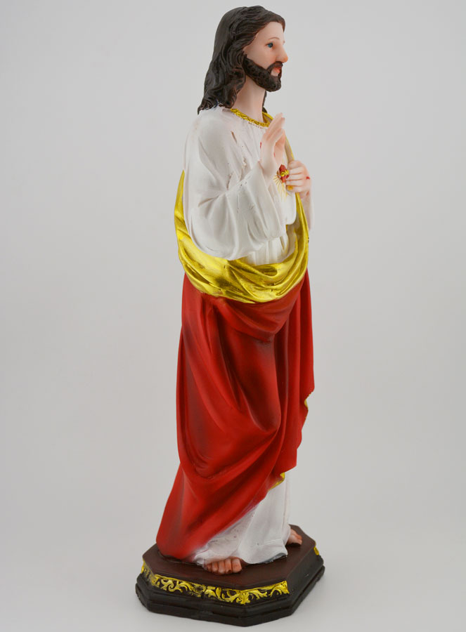 Estátua Sagrado Coração de Jesus - Cristo - 30 cm (pic 3)