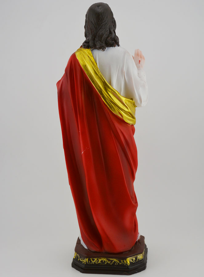 Estátua Sagrado Coração de Jesus - Cristo - 30 cm (pic 4)