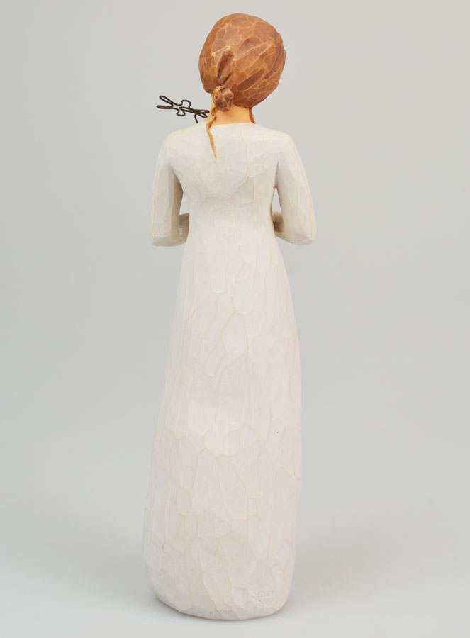 Estatuilla Willow Tree - Santa Virgen con Ramo - 23 cm (pic 4)