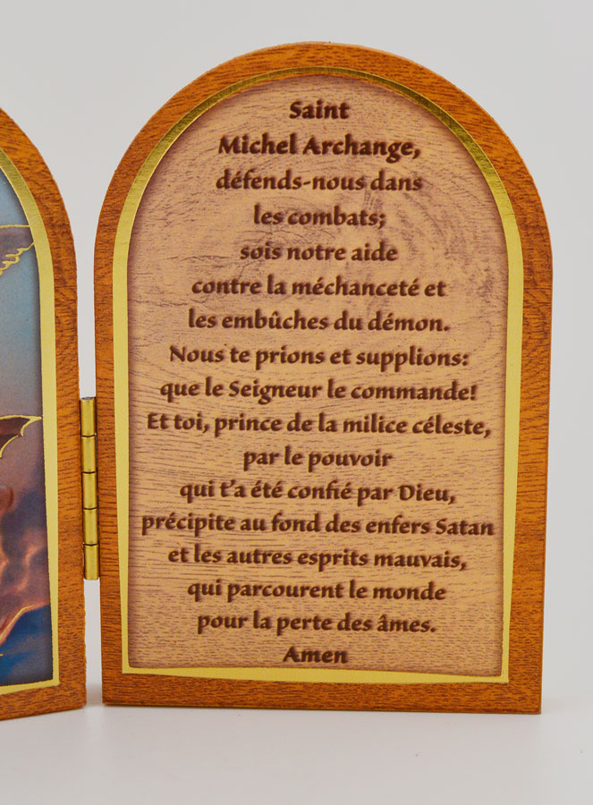 Icono Díptico San Miguel Arcángel + Oración (pic 3)