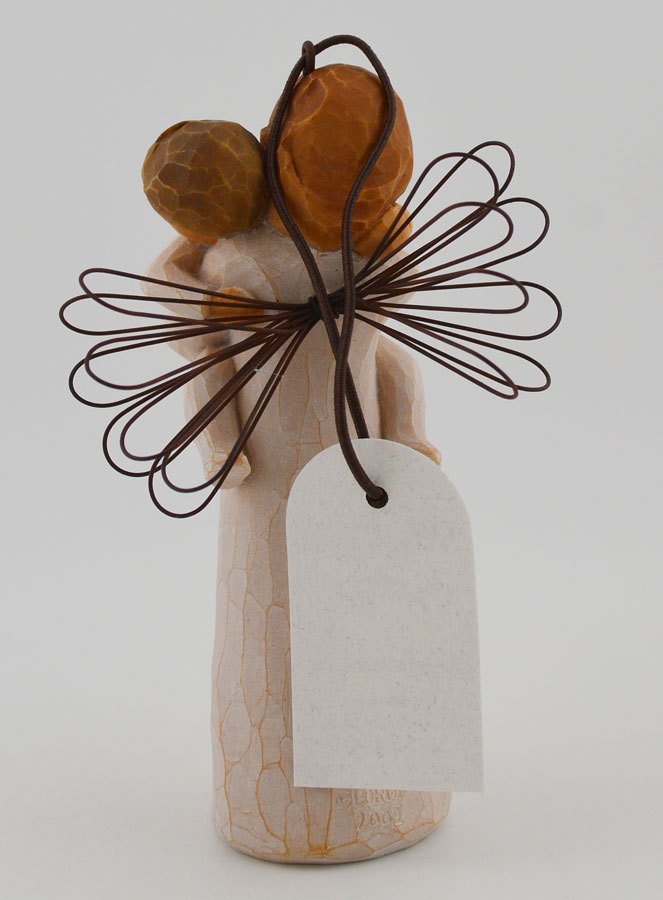 Ángel Willow Tree - Abrazo del Ángel de la Guarda (Angel's Embrace) - 11 cm (pic 4)