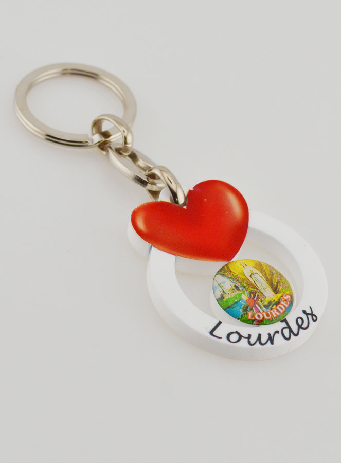Porta-chaves Nossa Senhora de Lourdes - Coração de Amor da Virgem (pic 3)