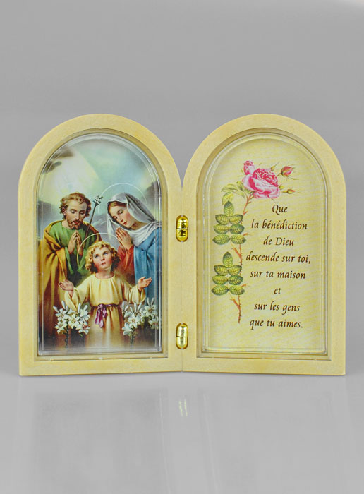 Icono Díptico Sagrada Familia + Oración de Bendición (pic 2)