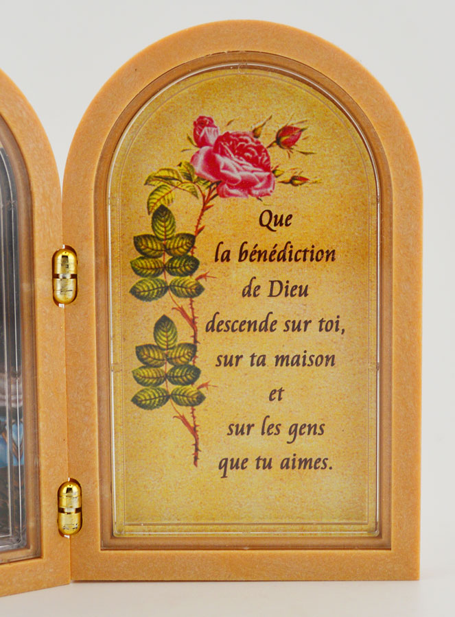 Icono Díptico Ángel Protector + Oración de Bendición (pic 3)