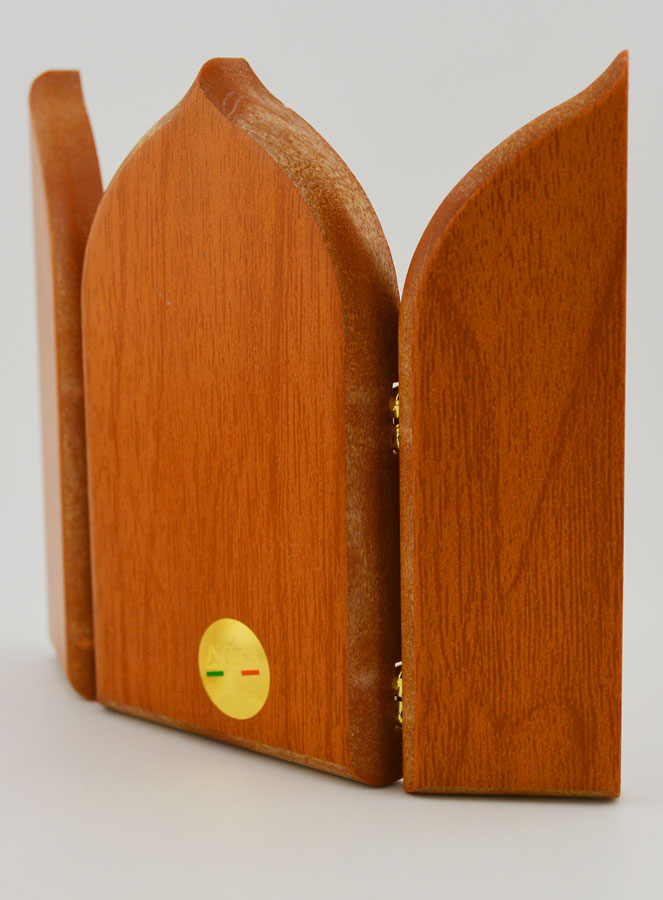 Icono Tríptico de San Antonio de Pádua de Madera (pic 4)