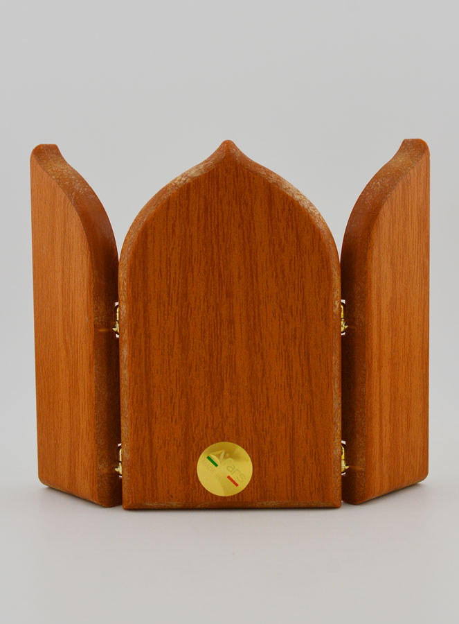 Icono Tríptico de Santa Teresa de Lisieux de Madera (pic 4)