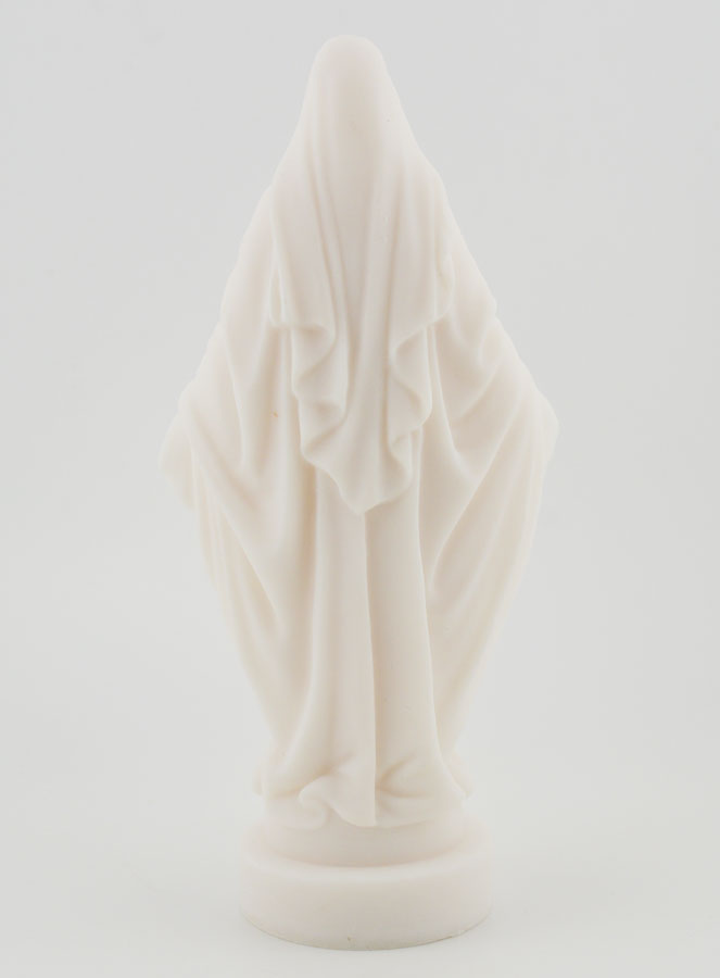 Estatuilla Virgen María Milagrosa de Alabastro - 18 cm (pic 4)