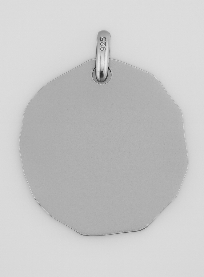 Medalla San Cristóbal de Plata de Ley 925/1000 - 30 mm (pic 3)