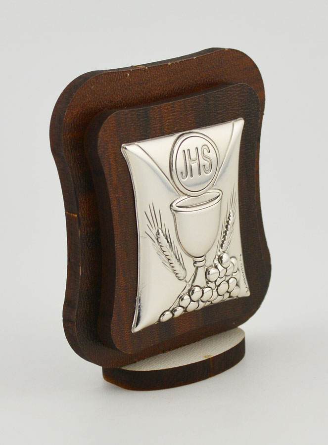 Icono Eucaristía de Plata y Madera - Primera Comunión (pic 3)