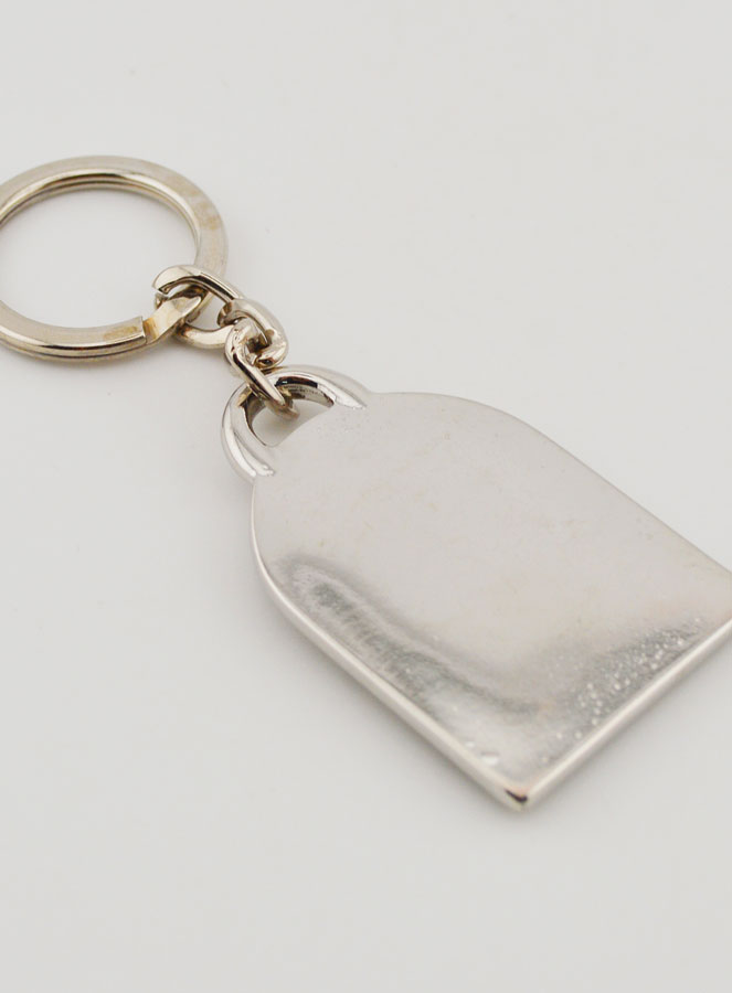 Llavero de Nuestra Señora de Medjugorje - Plata de Ley - 5 cm (pic 4)