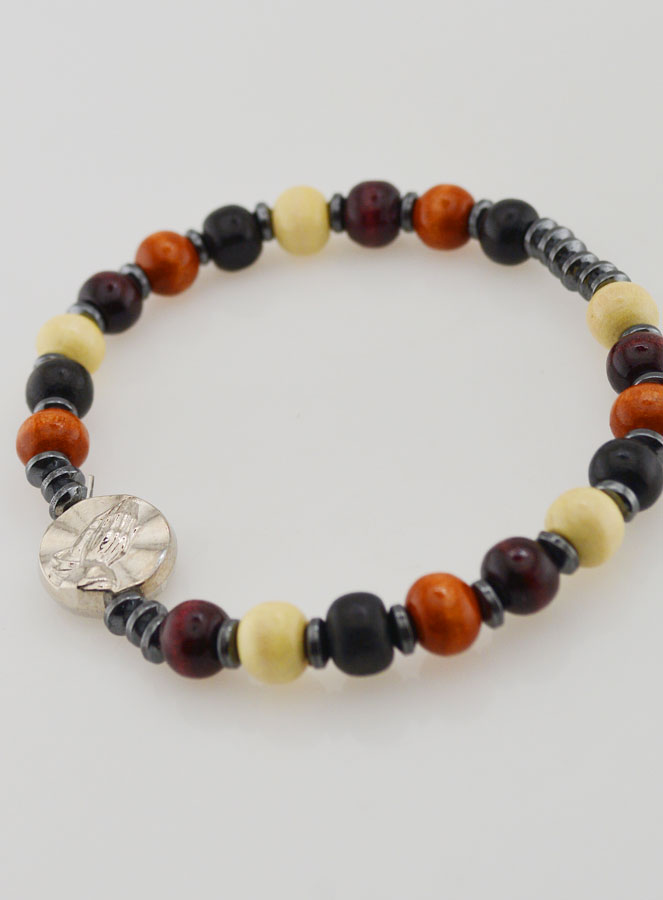 Pulseira de Lourdes em elástico – Medalha de Lourdes (pic 4)