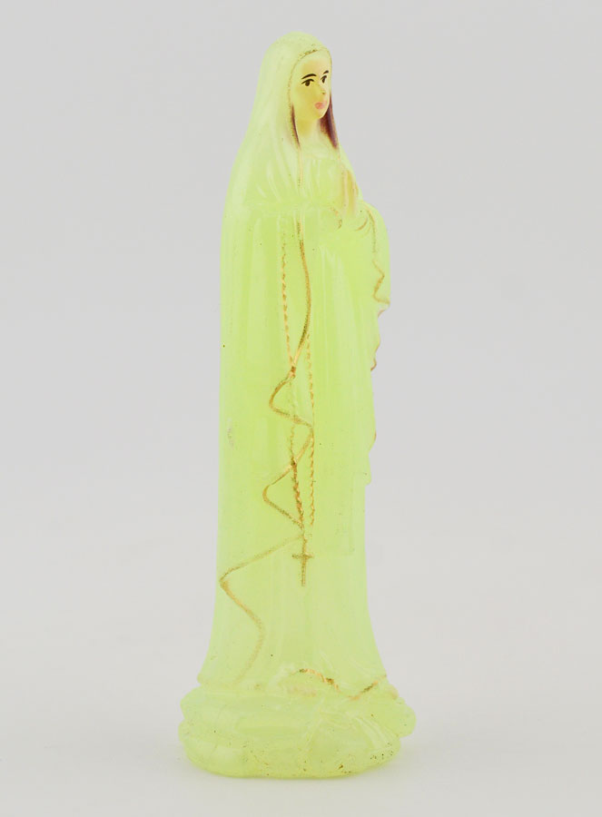 Estátua Virgem Maria de Lourdes Fluorescente – 10 cm (pic 3)