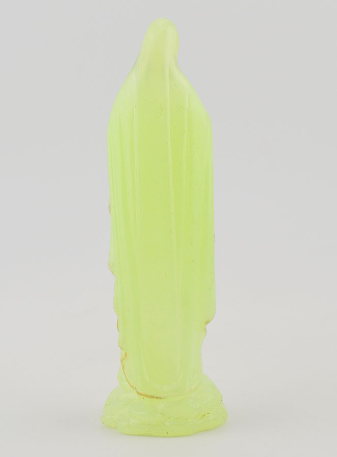 Estátua Virgem Maria de Lourdes Fluorescente – 10 cm (pic 4)