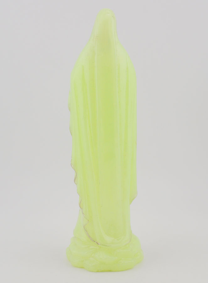 Estátua Virgem Maria de Lourdes Fluo - 15 cm (pic 4)