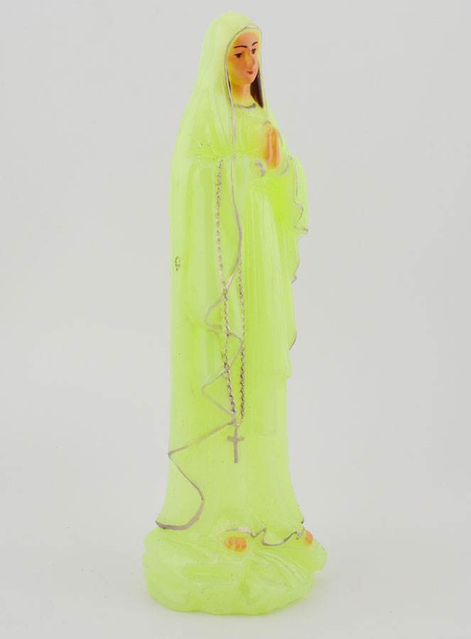 Estátua Nossa Senhora de Lourdes Fluo - 18 cm (pic 3)