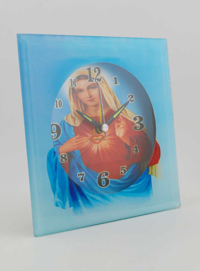 Reloj del Sagrado Corazón de María - 12 cm (pic 3)