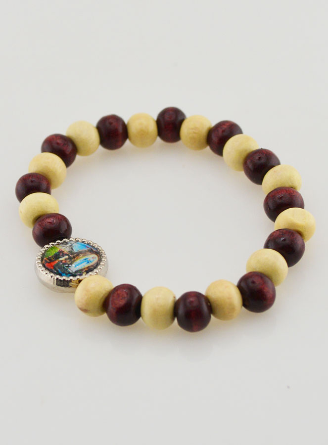 Pulseira Religiosa Infantil Medalha de Lourdes (pic 3)