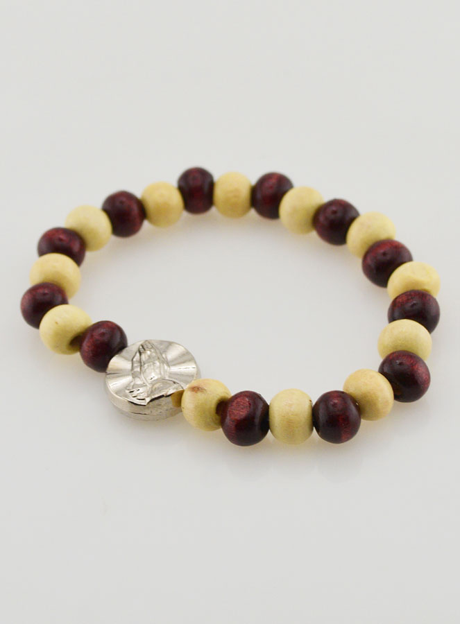 Pulseira Religiosa Infantil Medalha de Lourdes (pic 4)