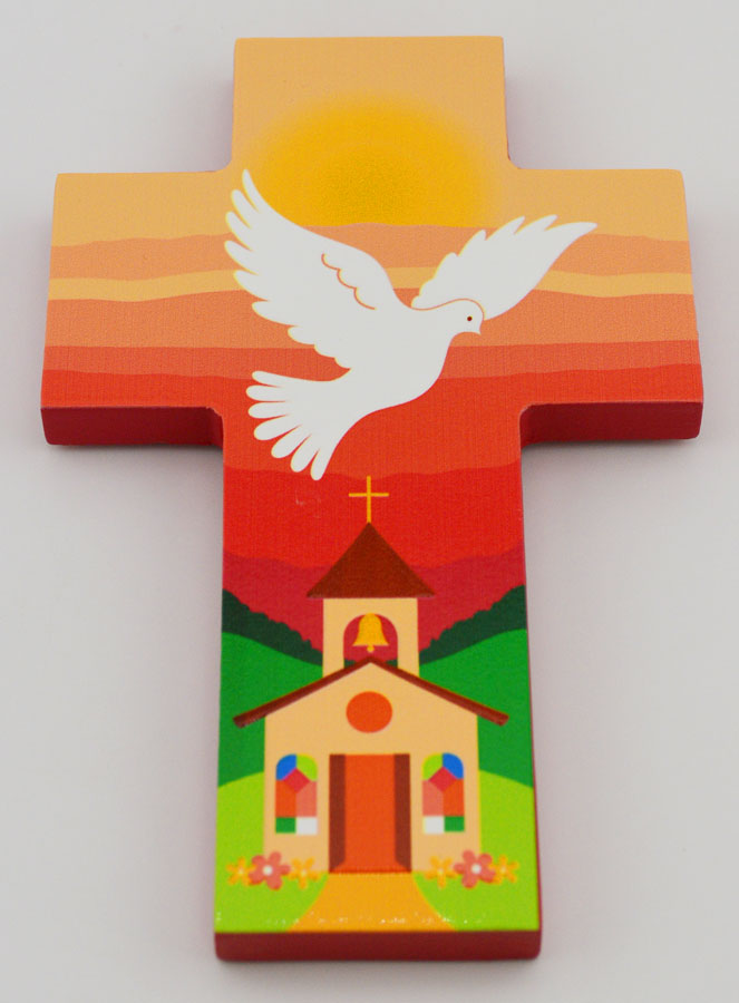 Cruz de Comunión Rosa - Niña (pic 3)