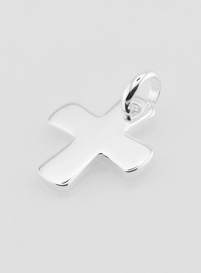 Pendiente Cruz de Plata 925/1000 (pic 4)