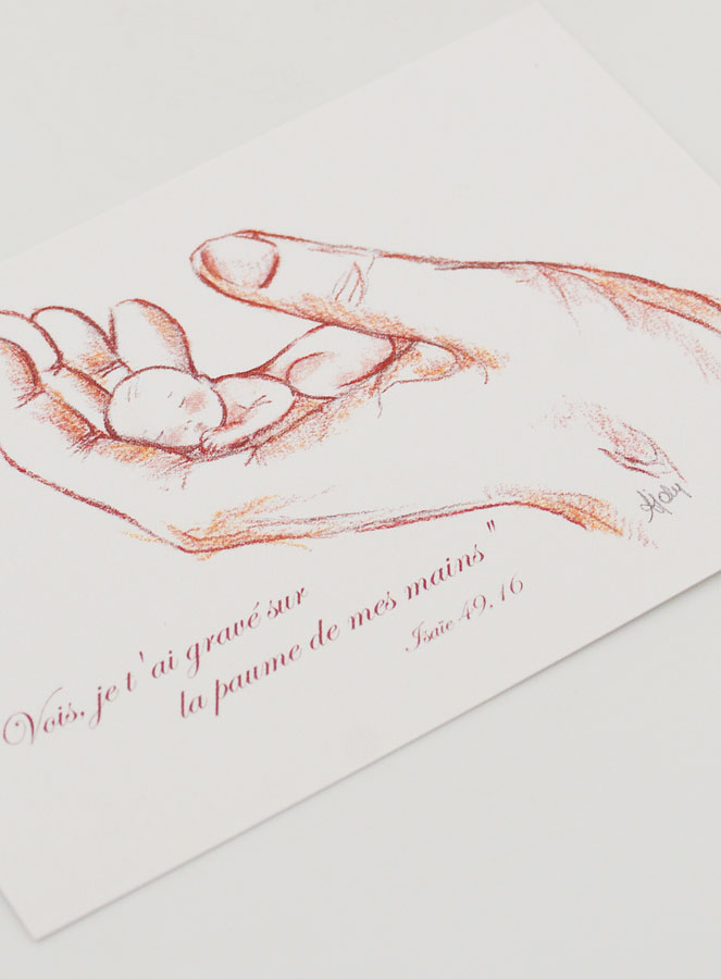 Estampa de Bautizo - La Mano de Dios (pic 3)