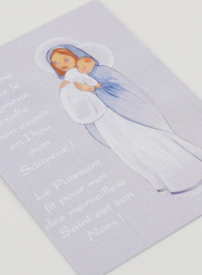 Estampa de Bautizo - Oración del Magnificat (pic 3)