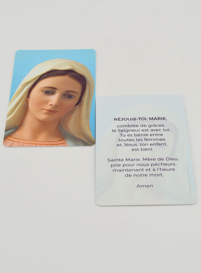 Estampa de Oración - Alégrate María Llena de Gracia (pic 3)