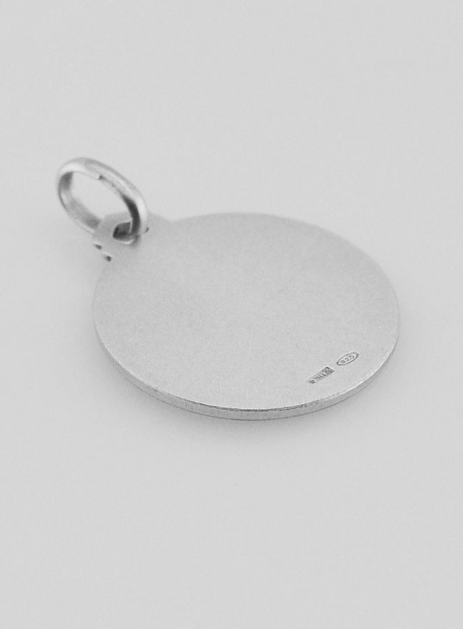 Medalha de Baptismo São Miguel em Prata 925/1000 (pic 4)