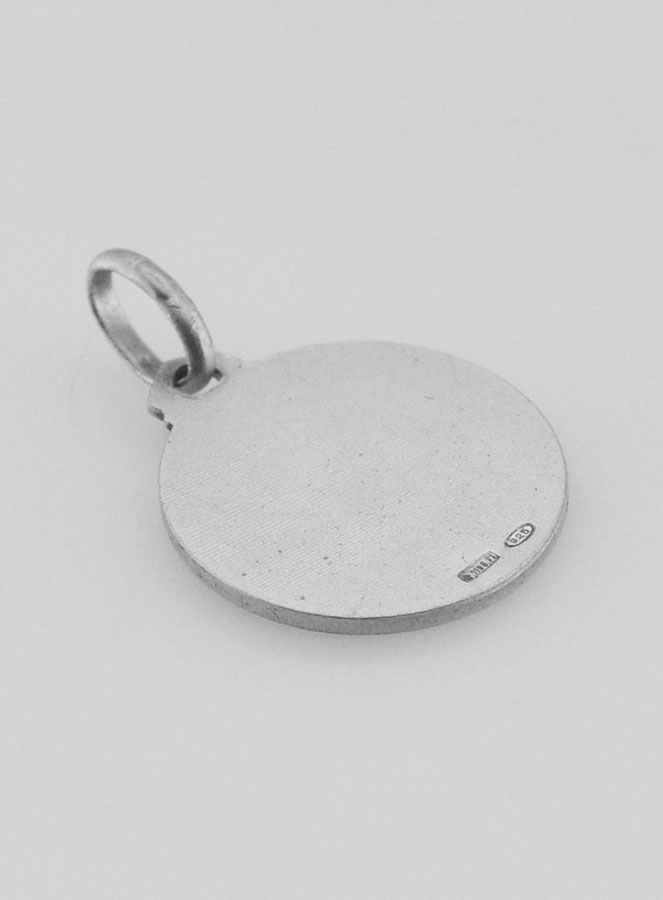 Medalha de Baptismo Anjo da Guarda em Prata Maciça 925/1000 (pic 4)