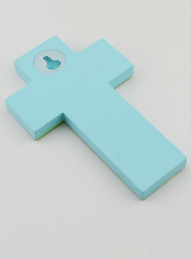 Cruz de Madera El Arca de Noé - Regalo de Bautismo (pic 4)