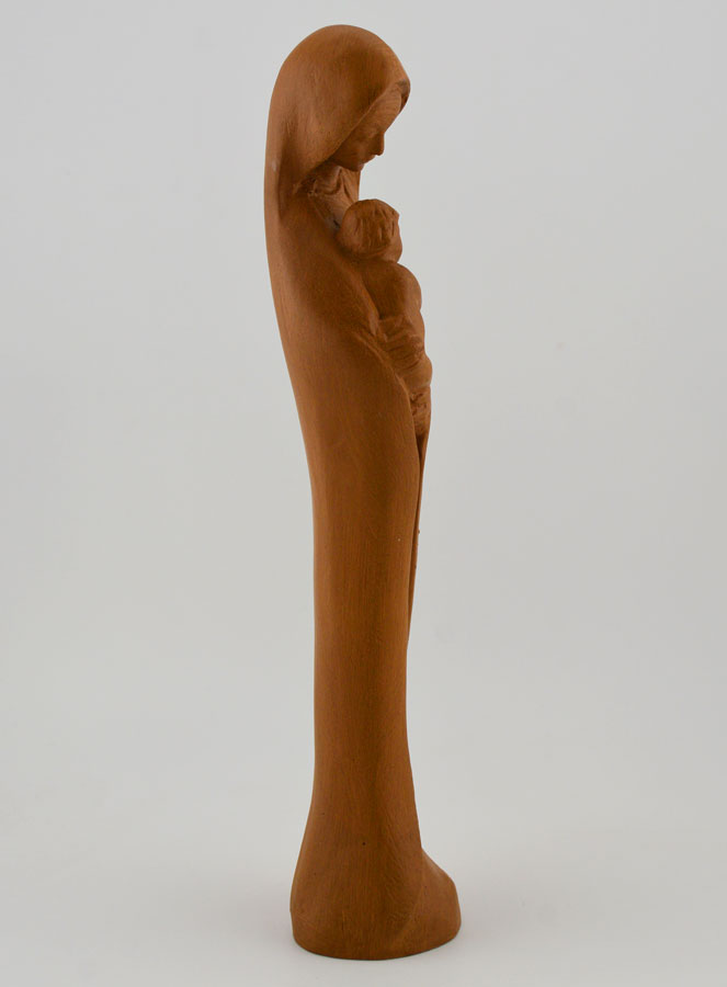 Estátua Virgem Maria com o Menino Jesus - Presente de Baptismo (pic 3)