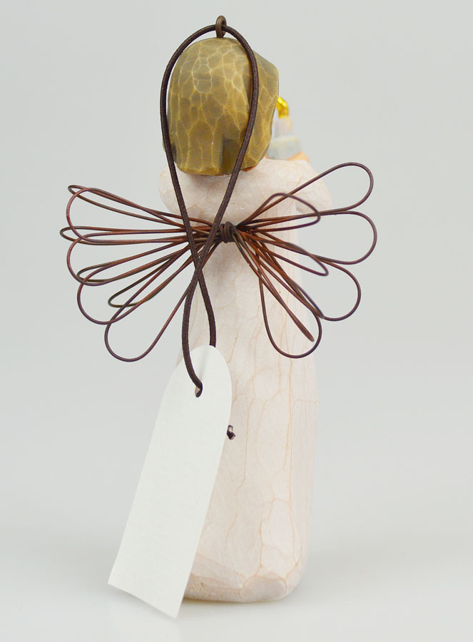 Ángel de Bautismo Willow Tree - Ángel de la Esperanza (pic 4)