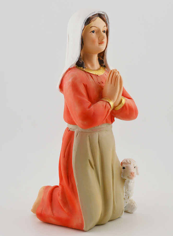 Estátua de Santa Bernadete em Oração - 18 cm (pic 3)